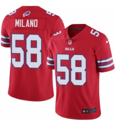 Youth Nike Buffalo Bills #58 Matt Milano Limited Red Rush Vapor Untouchable NFL Jersey Youth Nike Buffalo Bills #58 Matt Milano Limited Red Rush Vapor Untouchable NFL Jersey