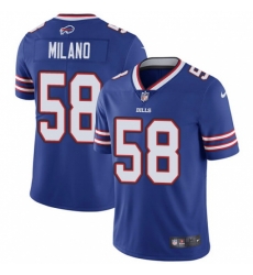 Youth Nike Buffalo Bills #58 Matt Milano Royal Blue Team Color Vapor Untouchable Limited Player NFL Jersey Youth Nike Buffalo Bills #58 Matt Milano Royal Blue Team Color Vapor Untouchable Limited Player NFL Jersey