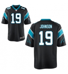 Men Nike Carolina Panthers Keshawn Johnson 19 Black Vapor Limited Jersey Men Nike Carolina Panthers Keshawn Johnson 19 Black Vapor Limited Jersey