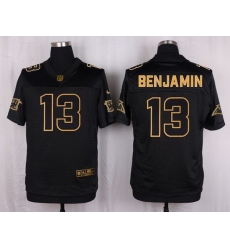 Nike Panthers #13 Kelvin Benjamin Black Mens Stitched NFL Elite Pro Line Gold Collection Jersey Nike Panthers #13 Kelvin Benjamin Black Mens Stitched NFL Elite Pro Line Gold Collection Jersey
