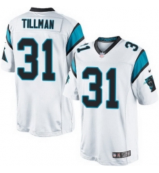 Nike Panthers #31 Charles Tillman White Team Color Mens Stitched NFL Elite Jersey Nike Panthers #31 Charles Tillman White Team Color Mens Stitched NFL Elite Jersey