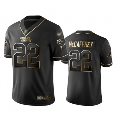 Panthers 22 Christian McCaffrey Black Men Stitched Football Limited Golden Edition Jersey Panthers 22 Christian McCaffrey Black Men Stitched Football Limited Golden Edition Jersey