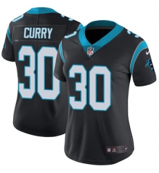 Nike Panthers #30 Stephen Curry Black Team Color Womens Stitched NFL Vapor Untouchable Limited Jersey Nike Panthers #30 Stephen Curry Black Team Color Womens Stitched NFL Vapor Untouchable Limited Jersey