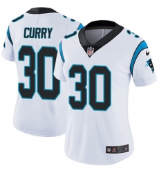 Nike Panthers #30 Stephen Curry White Womens Stitched NFL Vapor Untouchable Limited Jersey Nike Panthers #30 Stephen Curry White Womens Stitched NFL Vapor Untouchable Limited Jersey