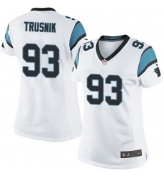 Nike Panthers #93 Kyle Love White Team Color Women Stitched NFL Jersey Nike Panthers #93 Kyle Love White Team Color Women Stitched NFL Jersey