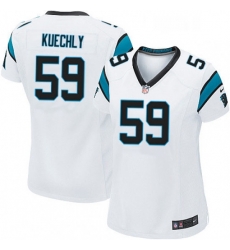 Womens Nike Carolina Panthers 59 Luke Kuechly Game White NFL Jersey Womens Nike Carolina Panthers 59 Luke Kuechly Game White NFL Jersey