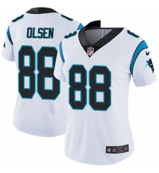 Womens Nike Carolina Panthers 88 Greg Olsen White Vapor Untouchable Limited Player NFL Jersey Womens Nike Carolina Panthers 88 Greg Olsen White Vapor Untouchable Limited Player NFL Jersey