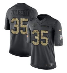 Nike Panthers #35 Mike Tolbert Black Youth Stitched NFL Limited 2016 Salute to Service Jersey Nike Panthers #35 Mike Tolbert Black Youth Stitched NFL Limited 2016 Salute to Service Jersey