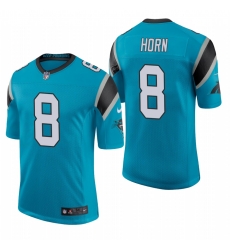 Youth Carolina Panthers #8 Jaycee Horn Blue Stitched Football Limited Jersey Youth Carolina Panthers #8 Jaycee Horn Blue Stitched Football Limited Jersey