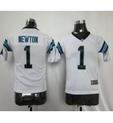 Youth Nike Carolina Panthers #1 Newton white color Jersey Youth Nike Carolina Panthers #1 Newton white color Jersey