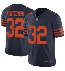 Bears 32 David Montgomery Navy Blue Alternate Men Stitched Football Vapor Untouchable Limited Jersey Bears 32 David Montgomery Navy Blue Alternate Men Stitched Football Vapor Untouchable Limited Jersey