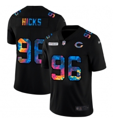 Chicago Bears 96 Akiem Hicks Men Nike Multi Color Black 2020 NFL Crucial Catch Vapor Untouchable Limited Jersey Chicago Bears 96 Akiem Hicks Men Nike Multi Color Black 2020 NFL Crucial Catch Vapor Untouchable Limited Jersey