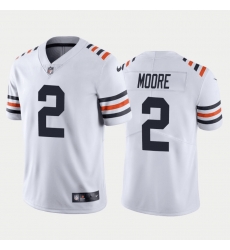 Men Chicago Bears 2 D J Moore White Limited Stitched Football Jersey Men Chicago Bears 2 D J Moore White Limited Stitched Football Jersey