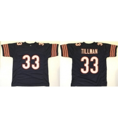 Men Chicago Bears 33 Charles Tillman Navy Stitched Football Jersey Men Chicago Bears 33 Charles Tillman Navy Stitched Football Jersey