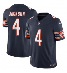 Men Chicago Bears 4 Eddie Jackson Navy 2023 F U S E Vapor Untouchable Limited Stitched Football Jersey Men Chicago Bears 4 Eddie Jackson Navy 2023 F U S E Vapor Untouchable Limited Stitched Football Jersey