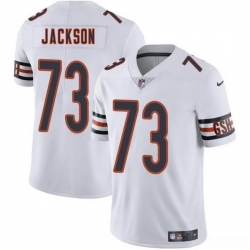 Men Chicago Bears 73 Jonah Jackson White 2025 Vapor Stitched Football Jersey