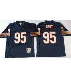 Men Chicago Bears 95 Richard Dent Navy M&N Throwback Jersey Men Chicago Bears 95 Richard Dent Navy M&N Throwback Jersey