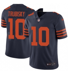 Mens Nike Chicago Bears 10 Mitchell Trubisky Navy Blue Alternate Vapor Untouchable Limited Player NFL Jersey Mens Nike Chicago Bears 10 Mitchell Trubisky Navy Blue Alternate Vapor Untouchable Limited Player NFL Jersey