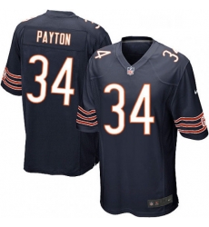 Mens Nike Chicago Bears 34 Walter Payton Game Navy Blue Team Color NFL Jersey Mens Nike Chicago Bears 34 Walter Payton Game Navy Blue Team Color NFL Jersey