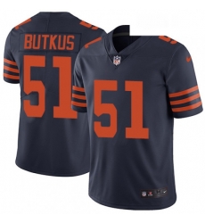 Mens Nike Chicago Bears 51 Dick Butkus Navy Blue Alternate Vapor Untouchable Limited Player NFL Jersey Mens Nike Chicago Bears 51 Dick Butkus Navy Blue Alternate Vapor Untouchable Limited Player NFL Jersey