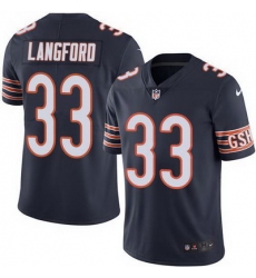 Nike Bears #33 Jeremy Langford Navy Blue Team Color Mens Stitched NFL Vapor Untouchable Limited Jersey Nike Bears #33 Jeremy Langford Navy Blue Team Color Mens Stitched NFL Vapor Untouchable Limited Jersey