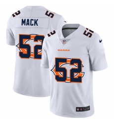 Nike Bears 52 Khalil Mack White Shadow Logo Limited Jersey Nike Bears 52 Khalil Mack White Shadow Logo Limited Jersey