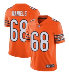 Nike Bears #68 James Daniels Orange Mens Stitched NFL Limited Rush Jersey Nike Bears #68 James Daniels Orange Mens Stitched NFL Limited Rush Jersey