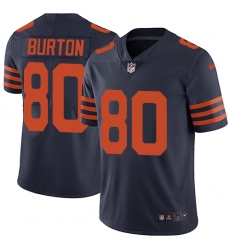 Nike Bears #80 Trey Burton Navy Blue Alternate Men Stitched NFL Vapor Untouchable Limited Jersey Nike Bears #80 Trey Burton Navy Blue Alternate Men Stitched NFL Vapor Untouchable Limited Jersey