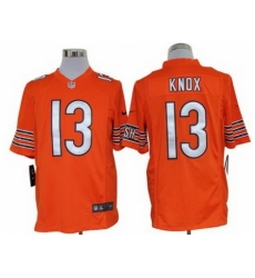 Nike Chicago Bears 13 Johnny Knox Orange Game NFL Jersey Nike Chicago Bears 13 Johnny Knox Orange Game NFL Jersey