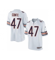Nike Chicago Bears 47 Chris Conte White Limited NFL Jersey Nike Chicago Bears 47 Chris Conte White Limited NFL Jersey