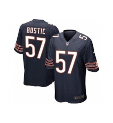 Nike Chicago Bears 57 Jon Bostic Blue Game NFL Jersey Nike Chicago Bears 57 Jon Bostic Blue Game NFL Jersey