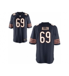 Nike Chicago Bears 69 Jared Allen Blue Game NFL Jersey Nike Chicago Bears 69 Jared Allen Blue Game NFL Jersey
