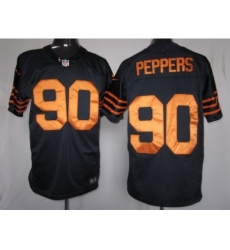 Nike Chicago Bears 90 Julius Peppers Blue Limited Orange Number NFL Jersey Nike Chicago Bears 90 Julius Peppers Blue Limited Orange Number NFL Jersey