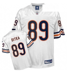 Reebok Chicago Bears 89 Mike Ditka White Replica Throwback NFL Jersey Reebok Chicago Bears 89 Mike Ditka White Replica Throwback NFL Jersey