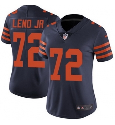 Bears 72 Charles Leno Jr Navy Blue Alternate Womens Stitched Football Vapor Untouchable Limited Jersey Bears 72 Charles Leno Jr Navy Blue Alternate Womens Stitched Football Vapor Untouchable Limited Jersey