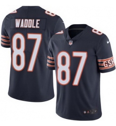 Nike Bears #87 Tom Waddle Navy Blue Mens Stitched NFL Limited Rush Jersey Nike Bears #87 Tom Waddle Navy Blue Mens Stitched NFL Limited Rush Jersey