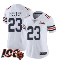 Women Chicago Bears 23 Devin Hester White 100th Season Limited Football Jersey Women Chicago Bears 23 Devin Hester White 100th Season Limited Football Jersey