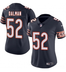 Women Chicago Bears 52 Drew Dalman Navy 2025 Vapor Stitched Jersey Women Chicago Bears 52 Drew Dalman Navy 2025 Vapor Stitched Jersey