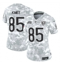 Women Chicago Bears 85 Cole Kmet 2024 F U S E Arctic Camo Salute To Service Limited Stitched Football Jersey Women Chicago Bears 85 Cole Kmet 2024 F U S E Arctic Camo Salute To Service Limited Stitched Football Jersey