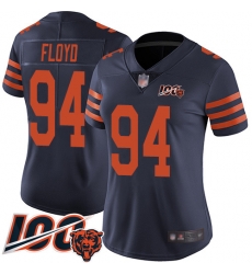 Women Chicago Bears 94 Leonard Floyd Limited Navy Blue Rush Vapor Untouchable 100th Season Football Jersey Women Chicago Bears 94 Leonard Floyd Limited Navy Blue Rush Vapor Untouchable 100th Season Football Jersey
