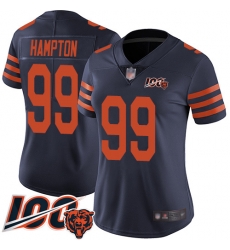 Women Chicago Bears 99 Dan Hampton Limited Navy Blue Rush Vapor Untouchable 100th Season Football Jersey Women Chicago Bears 99 Dan Hampton Limited Navy Blue Rush Vapor Untouchable 100th Season Football Jersey
