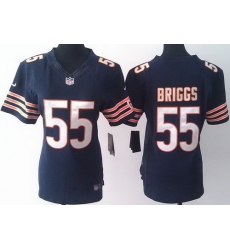 Women Nike Chicago Bears 55 Lance Briggs Blue LIMITED Jerseys Women Nike Chicago Bears 55 Lance Briggs Blue LIMITED Jerseys