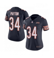 Womens Chicago Bears 34 Walter Payton Navy Blue Team Color 100th Season Limited Football Jersey Womens Chicago Bears 34 Walter Payton Navy Blue Team Color 100th Season Limited Football Jersey