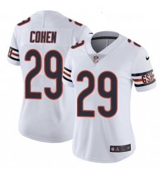 Womens Nike Chicago Bears 29 Tarik Cohen White Vapor Untouchable Limited Player NFL Jersey Womens Nike Chicago Bears 29 Tarik Cohen White Vapor Untouchable Limited Player NFL Jersey