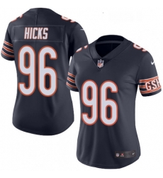Womens Nike Chicago Bears 96 Akiem Hicks Navy Blue Team Color Vapor Untouchable Limited Player NFL Jersey Womens Nike Chicago Bears 96 Akiem Hicks Navy Blue Team Color Vapor Untouchable Limited Player NFL Jersey