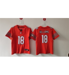 Youth Chicago Bears 18 Caleb Williams Orange 2024 Draft F U S E Vapor Stitched Football Jersey Youth Chicago Bears 18 Caleb Williams Orange 2024 Draft F U S E Vapor Stitched Football Jersey