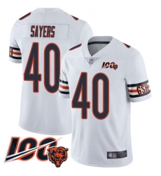 Youth Chicago Bears 40 Gale Sayers White Vapor Untouchable Limited Player 100th Season Football Jersey Youth Chicago Bears 40 Gale Sayers White Vapor Untouchable Limited Player 100th Season Football Jersey