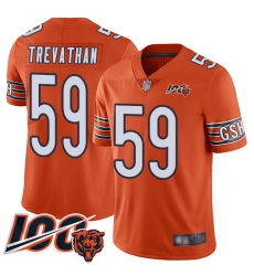 Youth Chicago Bears 59 Danny Trevathan Orange Alternate 100th Season Limited Football Jersey Youth Chicago Bears 59 Danny Trevathan Orange Alternate 100th Season Limited Football Jersey