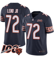 Youth Chicago Bears 72 Charles Leno Navy Blue Team Color 100th Season Limited Football Jersey Youth Chicago Bears 72 Charles Leno Navy Blue Team Color 100th Season Limited Football Jersey