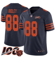 Youth Chicago Bears 88 Riley Ridley Limited Navy Blue Rush Vapor Untouchable 100th Season Football Jersey Youth Chicago Bears 88 Riley Ridley Limited Navy Blue Rush Vapor Untouchable 100th Season Football Jersey